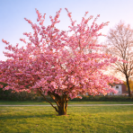 Sakura ozdobná (Prunus serrulata) ´KANZAN´ - výška 70-90 cm, kont. C5L -KRÍK